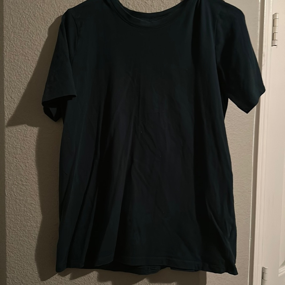 Dark green shirt